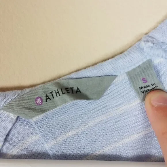 Athleta Striped High Low Tank - Picture 7 of 7